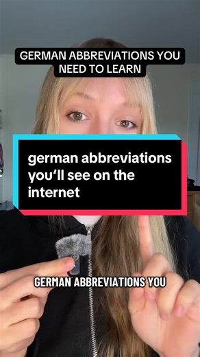some of these are not that common but they will still help you read german tiktok comment sections for sure!!! #learngerman #lernedeutsch #deutsch #learnontiktok #tiktoklearningcampaign
