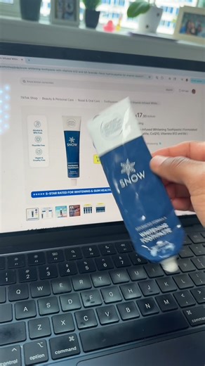 Your toothpaste just leveled up  The SNOW Vitamin-Infused Whitening Toothpaste isn’t just about a whiter smile — it’s packed with: ✨ Enamel-strengthening minerals ✨ High-performance vitamins like B6, B12, CoQ10, & magnesium All in one powerful tube. Whitening + wellness, every time you brush #teethwhiteningtips #smilecare #oralcareroutine #teethwhitening #linkinbio #deepcleaning #vitamins | SNOW Teeth Whitening | Facebook