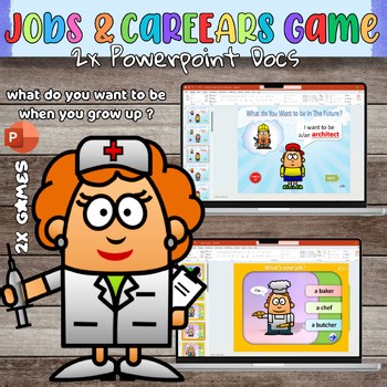 Career & Jobs PowerPoint Game | Classroom Activity | Jobs & Occupations Quiz