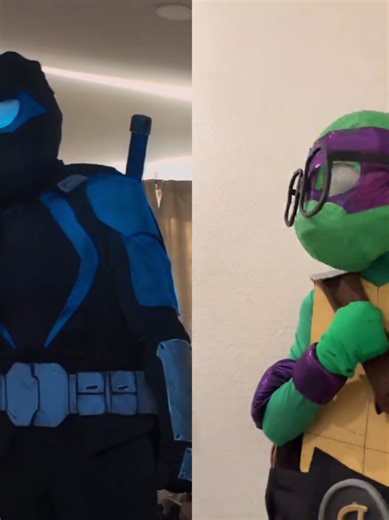 #duet with @donniepedia PEAK DONNIE COSPLAY!!!! #nightninjacosplay #tottmntcosplay #talesofthetmnt #teenagemutantninjaturtles