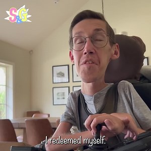 Shane needed to redeem himself after blinking in the first photo. | Squirmy and Grubs