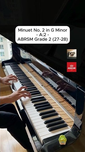 🏛️ MINUET NO. 2 IN G MINOR by Christian Petzold | ABRSM 2027 & 2028 Grade 2 A2 Piano Tutorial