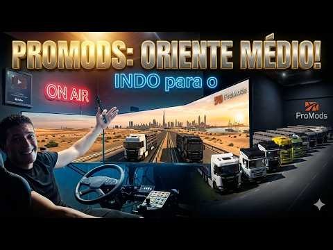 Mapa Promods I Indo para o Oriente Médio