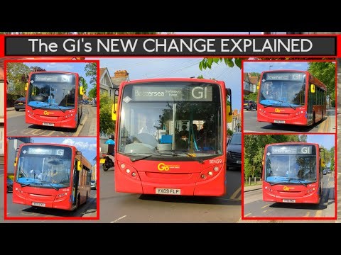 London Bus Route G1's NEW CHANGES EXPLAINED | GoAhead - TUK, Frequency Decrease, Rerouting & E100EVs