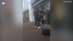 Britain First leader Paul Golding chased into Currys by two men