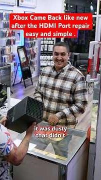 🔥💥Xbox Series X HDMI Port [Soldering Fix] #xbox #repair #shorts