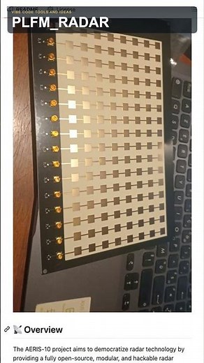 Phased Array Radar You Can Actually Afford #radar #diy #electronics #github