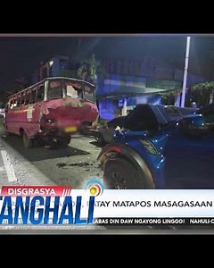 Barangay tanod, patay matapos masagasaan ng pickup | Balitanghali