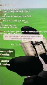 Maryam ace and clevoo are talking bad about you