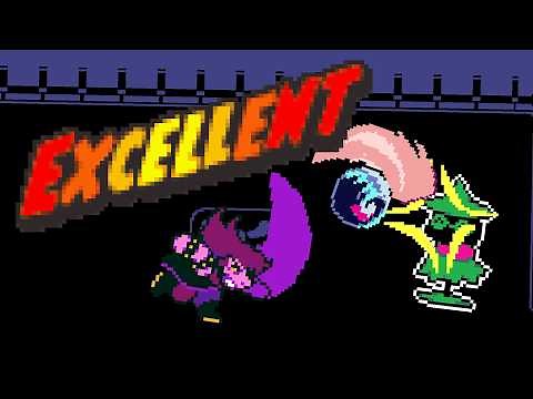 Kris and Susie Performs Bros. Attacks - Sprite Animation