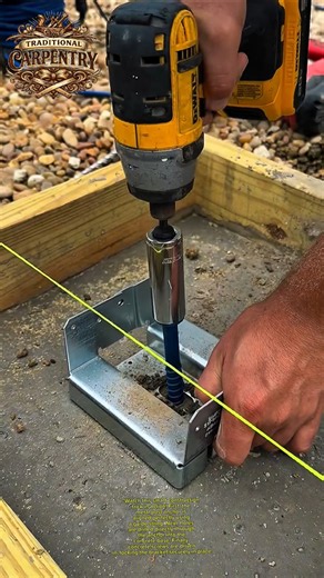 Concrete Anchor Hack Every Builder Should Know! #construction #DIY #tools