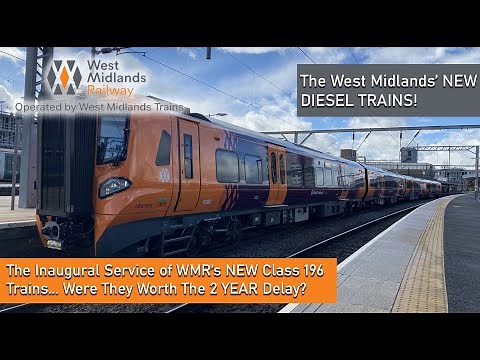 West Midlands Railway's SURPRISINGLY AMAZING BRAND NEW DIESEL Train, The Class 196 "Civity"!