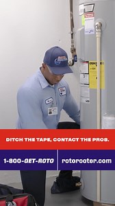 2.2K reactions · 71 shares | America's #1 Plumbing Company. Ditch the tape, contact the pros. | Roto-Rooter | Facebook