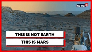 NASA released an artistic interpretation of a Mars landscape. It had color added to a composite image made from two black-and-white panoramic images captured by the Curiosity Mars rover #NASA #Mars #RedPlanet #Solarsystem #SpaceMission #MarsLandscape #MarsRover | News18 | Facebook