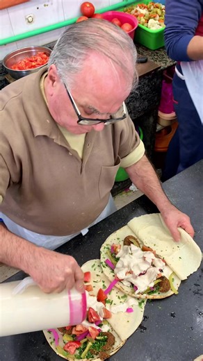 The Best Falafel Wrap in Lebanon 🇱🇧