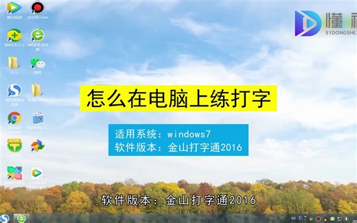 怎么在电脑上练打字？在电脑上练打字