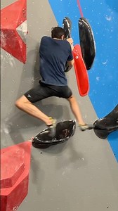 INSANE COMP BOULDER! #bouldering #climbing #competition #rockclimbing #boulder #climb #shorts