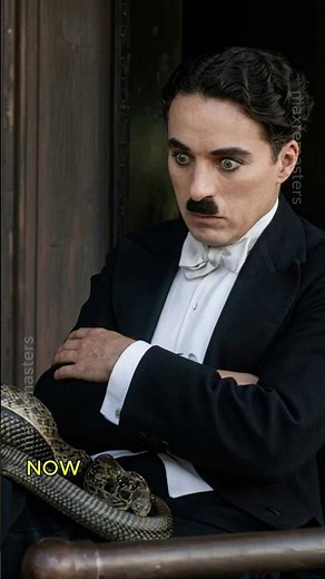 Charlie Chaplin's Hilarious Theater Chaos (1915) #charliechaplin #silentfilm #classiccinema #4k #ai