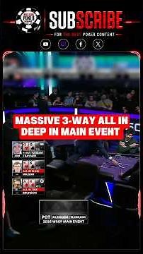 Barry? #wsop2026 #poker