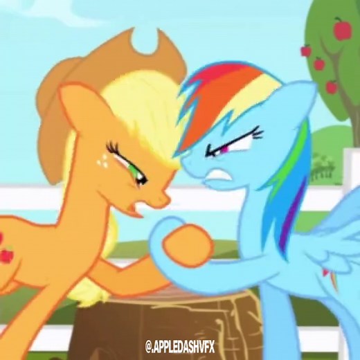they are so heated rivalry coded 🙌 #heatedrivalry #mlp #appledash #fyp #edit