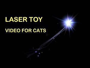 CAT GAMES ON SCREEN – LASER TOY! Video for Cats to Watch (1 hour version)