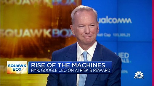 The biggest issue with AI will be how people interact with it, says former Google CEO Eric Schmidt