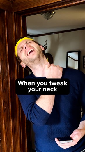 When you tweak your neck 😫 | Charlie Berens