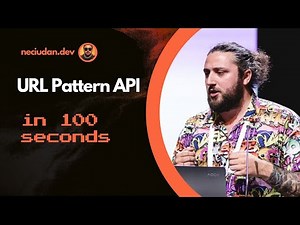 URL Pattern API in 100 seconds