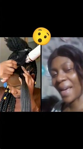 #duet #shortsvideo #of a lady using hand braiding machine #braidhairstyles .