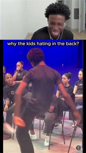 Why they hating in the back?