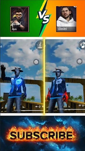 🔥 DJ Alok vs Dimitri HP Challenge | Free Fire Epic Battle 💪 #FreeFire #HPChallenge