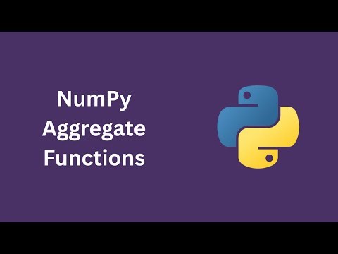 NumPy Aggregate Functions