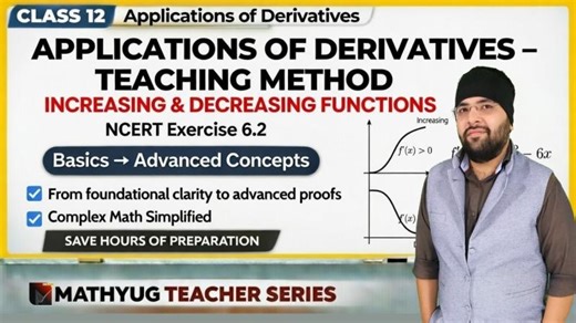 Teaching Applications of Derivatives in Class 12 Maths | Applications of Derivatives posted on the topic | LinkedIn