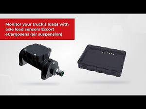 Monitor your truck’s loads with axle load sensors Escort eCargosens (air suspension)