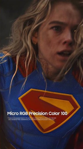 Samsung Micro RGB x Supergirl | Superpowered entertainment comes to life