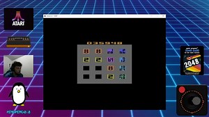 PengPeng0118 peered through a dizzying array of numbers and sorted them to a new TG record – his first – on the Atari 2600 port of the video game hit “2048.” With a 4x4 grid, PengPeng0118 slide numbered tiles to combine them to create a tile with the number 2048 – but then kept going. Rounding out his match with a 4096 tile, PengPeng0118 finished with a final score of 46,556 points, beating the previous record by 28k. Congratulations! | Twin Galaxies | Facebook