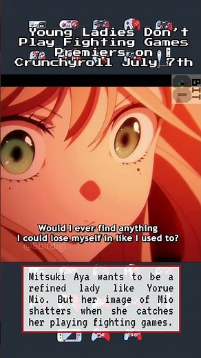 Young Ladies Don’t Play Fighting Games Premiers on Crunchyroll July 7th