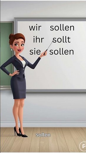 „sollen“ auf Deutsch– einfach erklärt