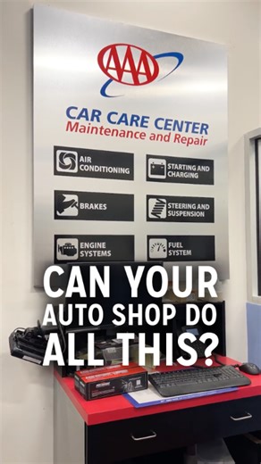 55K views · 108 reactions | Talk about a one stop shop, AAA-owned Car Care Centers have you covered.  Learn more and find your nearest location at AAA.com/CarCareCorner. #AAACarCare #CarMaintenance #CarTips #AAAMemberPerks | AAA The Auto Club Group | Facebook