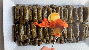 Lebanese stuffed grape leaves | A traditional mezze favorite