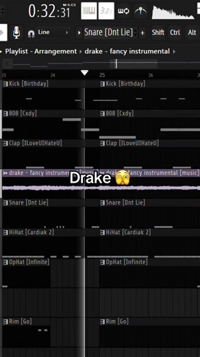 Drake let’s collab #drake #fancy #life #fl #studio #shorts