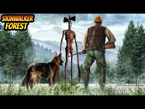 Hunting SKIN WALKER In The MYSTERIOUS FOREST - Skinwalker Valley