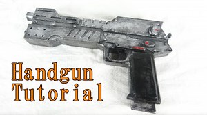 Handgun Tutorial [How to make gun props][Pistol]