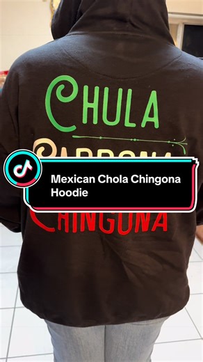 Mexican Chola Chingona Hoodie #tiktokshop #tiktokshopcreatorpicks #valentinesdaygift #latinos #woman