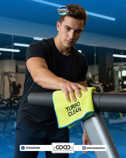 COCO World on Instagram: "💪✨ Stay Fresh. Stay Clean. Stay Unstoppable. ✨ Just finished your workout? Sweaty mats, damp benches, and sticky hands — no problem! Turbo Microfiber Cloth keeps your gear and your game spotless. ✅ Wipes Away Sweat & Dirt in one quick swipe ✅ No Streaks, No Residue – just clean freshness ✅ Super Absorbent – soaks up moisture instantly ✅ Soft & Gentle – safe for skin and all surfaces ✅ Fast-Drying & Odor-Free – ready for your next session ✅ Reusable & Easy to Wash – bui