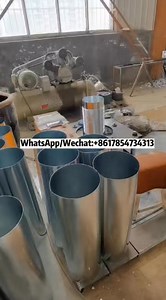 190K views · 1.6K reactions | 90 degree curved corrugated ventilation duct making machine #machinery | liuerin | Facebook