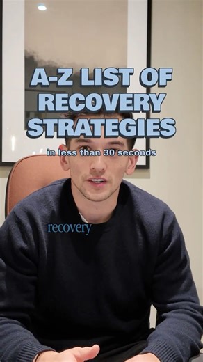My A-Z list of Recovery Strategies!