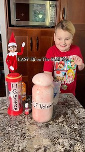 🎅✨ ELF ON THE SHELF VOLCANO NIGHT! ✨🎅 Looking for a magical (and educational!) Elf on the Shelf setup? Transform your elf into a little scientist with this fun, easy-to-prep baking soda volcano experiment! Here’s how to set it up the night before so your kids wake up to a morning of explosive fun! What you’ll need: 🎅 A large jar, cup, or bowl (the “volcano”) 🎅 Baking soda (about 2-3 tablespoons) 🎅 Vinegar (about 1-1.5 cups) 🎅 Red food coloring or gel 🎅 A tray or plate to catch the lava fl