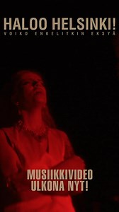Voiko enkelitkin eksyä -musiikkivideo katsottavissa nyt YouTubessa! 🪽 Katso video ➡️ https://youtu.be/RhF3h2ub3DM | Haloo Helsinki!