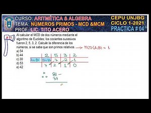 PRACTICA # 4 ALGORITMO DE EUCLIDES CEPU UNJBG
